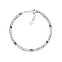 Armband Amen Tennis in Silber Zircone BT3B7BR17 - BT3B7BR17
